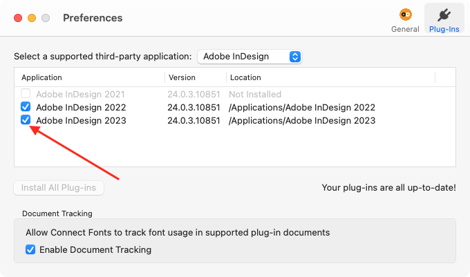 Getting an error about an incompatible Extensis plug-in when opening an ...